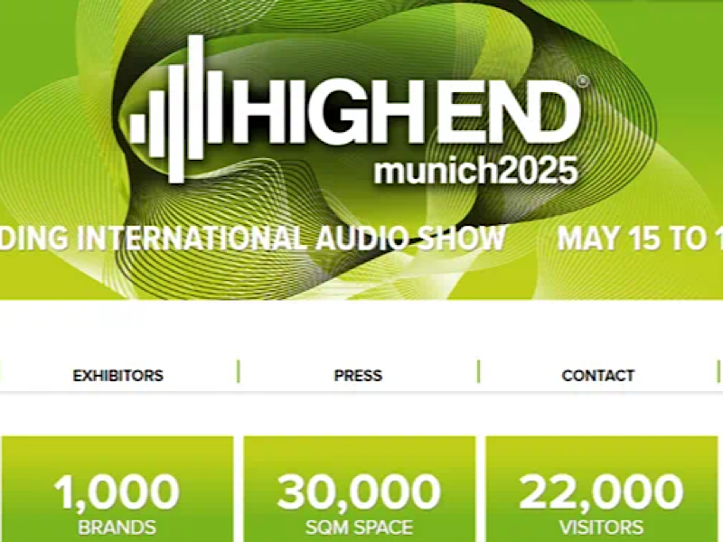 慕尼黑高級音響展High End Munich 2025