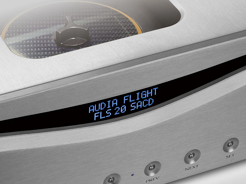 拈花一笑，純凈傳真，Audia Flight FLS 20 SACD/CD播放器