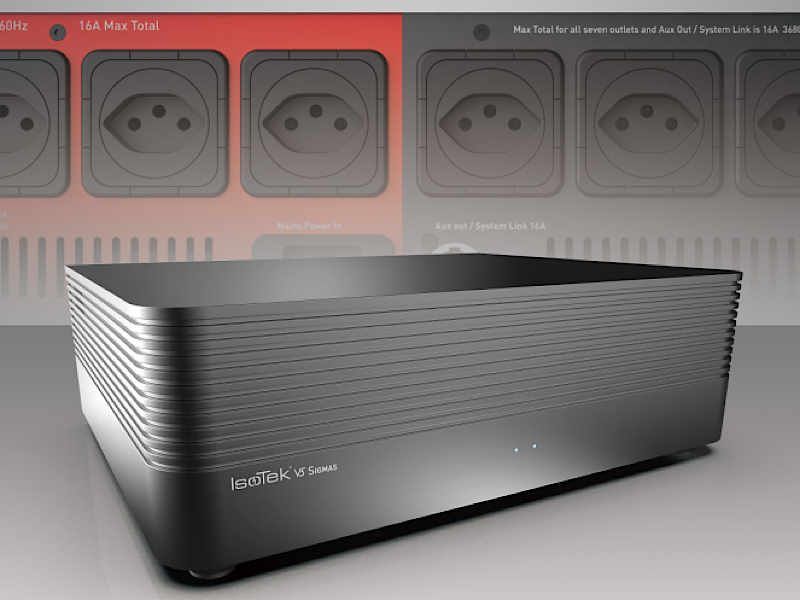 全面過濾帶來的脫胎換骨——IsoTek V5 Sigmas電源處理器