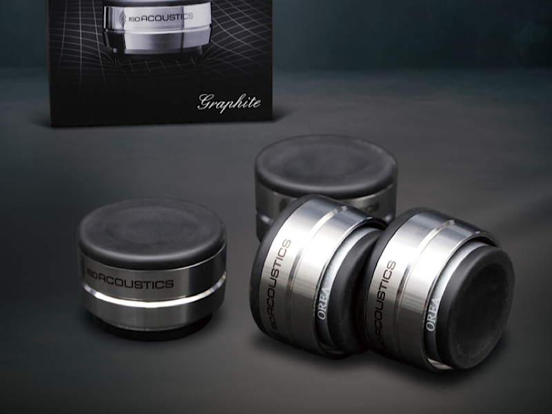 帶你走進純粹之聲，ISO Acoustics OREA Graphite減震腳墊